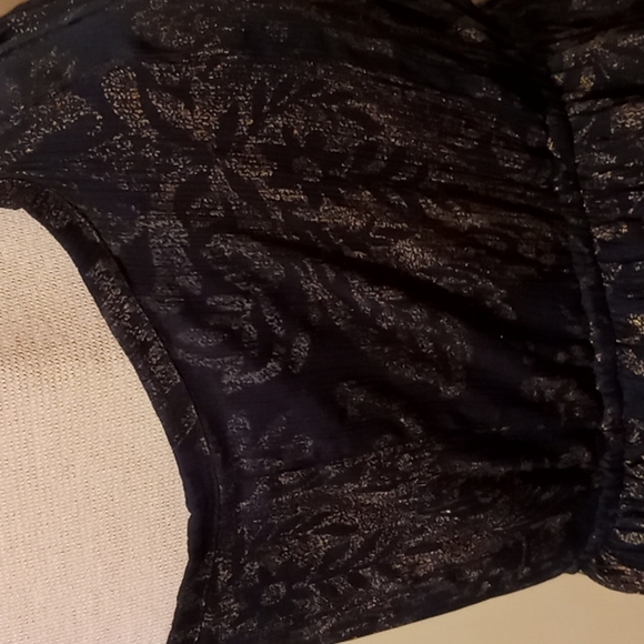 Navy & Gold Tunic - Picture 4 of 12